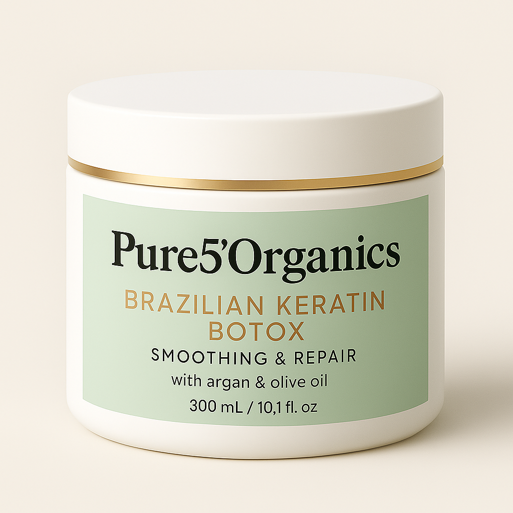 PURE5'ORGANİCS™ Brazilian Keratin Kremi